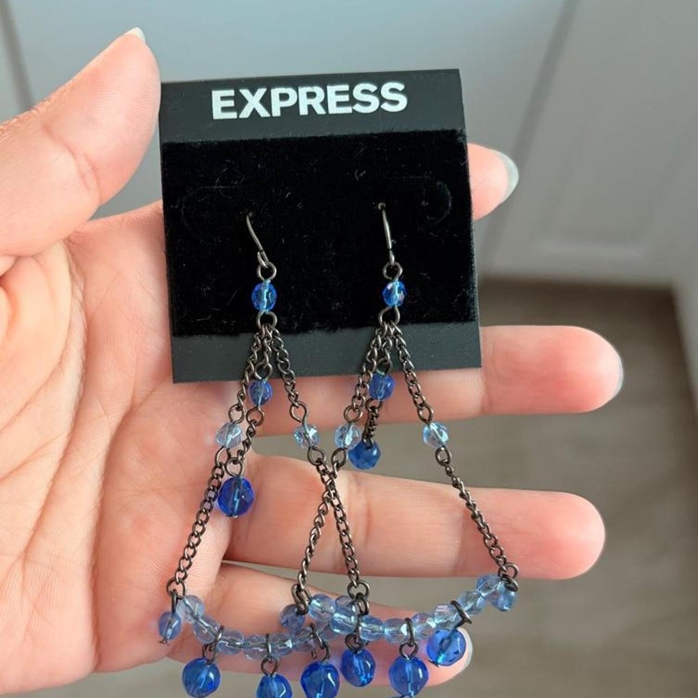 Express chandelier earrings